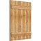 Ekena Millwork Joined Board-n-Batten Shutters, Rough Sawn Western Red Cedar, 26 7/8W x 34H, PR RBJ06S26X034RWR - alternate 5
